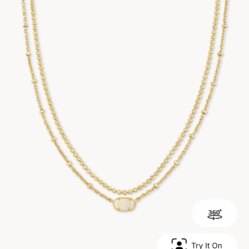 NWT Kendra Scott Emile multi strand necklace